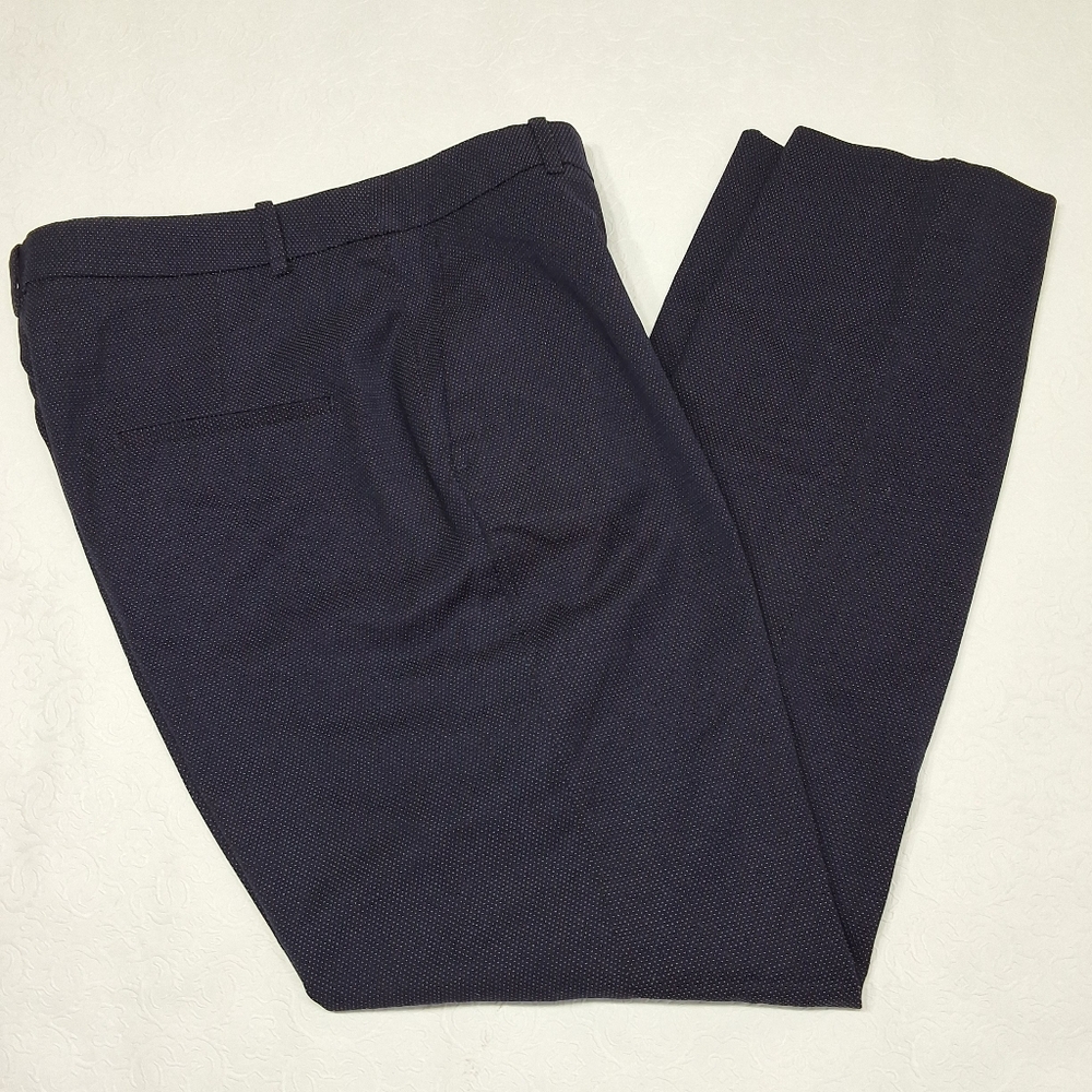 H&M navy blue and Wiht Dress Pants Size 12